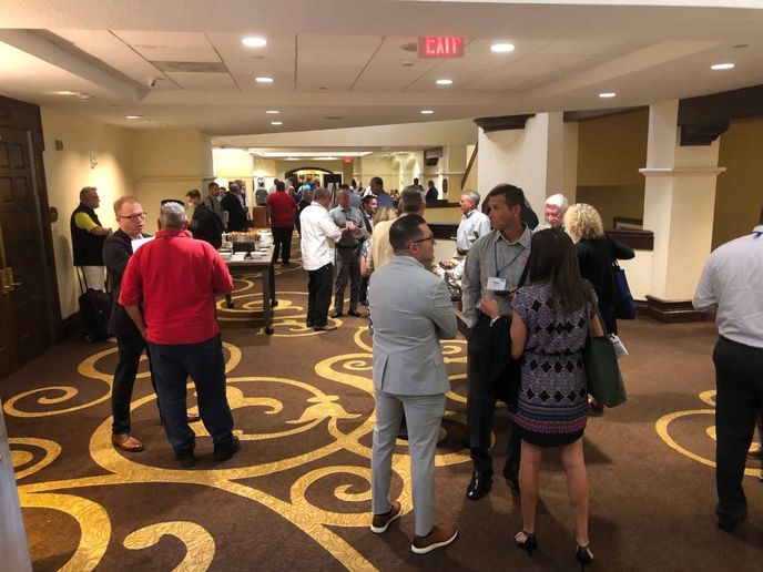 The first IARA Summer Roundtable in two years marked its 20th anniversary, with attendees eager to reconnect in the aisles and corridors of the San Antonio Marriott Riverwalk, Aug. 25-26, 2021. - Photo: Martin Romjue / Bobit