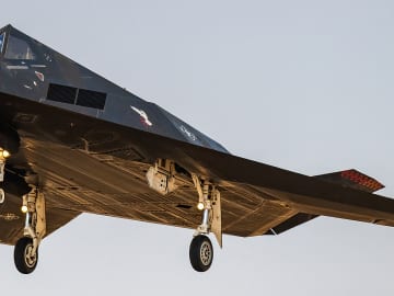 Behold F-117s On Their Historic Deployment To Fresno In These Stunning Shots