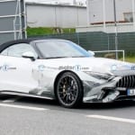 2022 Mercedes-AMG SL Spied With Minimal Camo Showing Production Look
