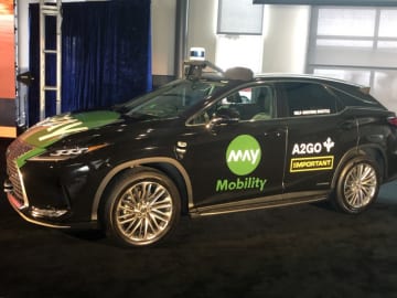 May Mobility announces A2GO autonomous shuttle in Ann Arbor, Mich.