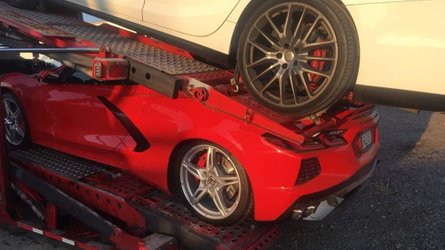 C8 Corvette Owner's Hopes And Dreams Literally Crushed By A Maserati