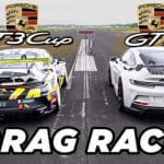 Porsche 911 GT3 Drag Race Proves Stickers Make Your Car Faster