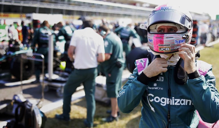 Vettel: Extending Aston Martin F1 deal "not really" in doubt