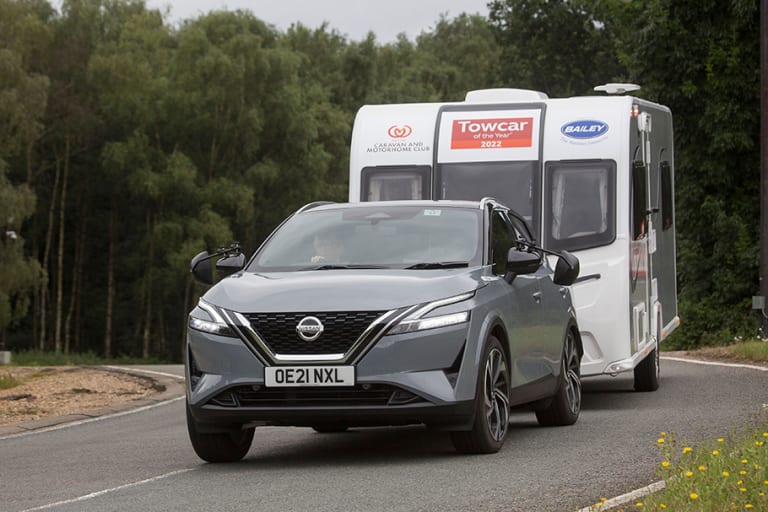 Nissan Qashqai is the winner at the 2022 TowCar event