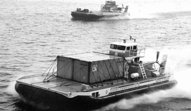 The Army Acquired Its Own Hovercraft In The 1980s. It Didn’t Go Well.