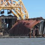 2 years after car carrier shipwreck, work still remains