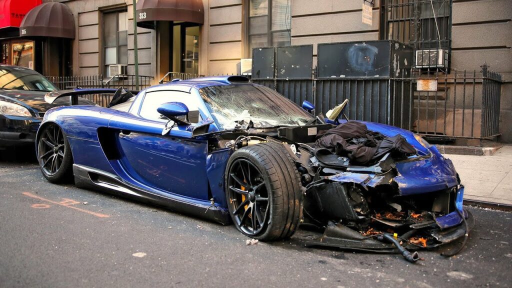 Gemballa Mirage GT Wrecked in NYC